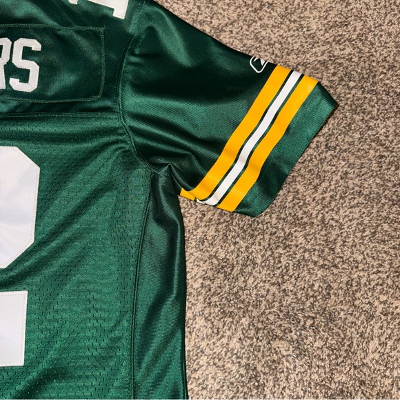 Reebok on Field Women M Football Sewn Jersey Green Bay Packers Aaron Rodgers - Picture 7 of 12